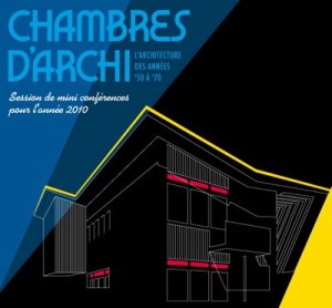 CONFERENCES : Chambre d’Architecture